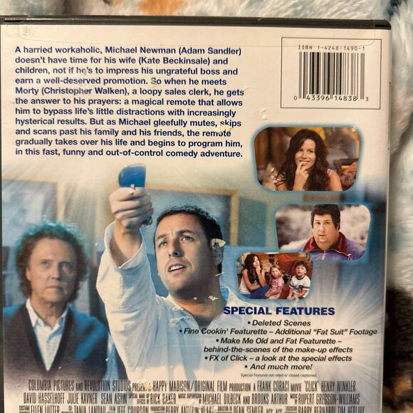 Click Adam Sandler Special Edition Kate Beckinsale Walken DVD LIKE NEW - Picture 7 of 8